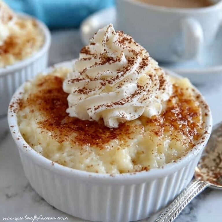 Old Fashioned Rice Pudding Recipe