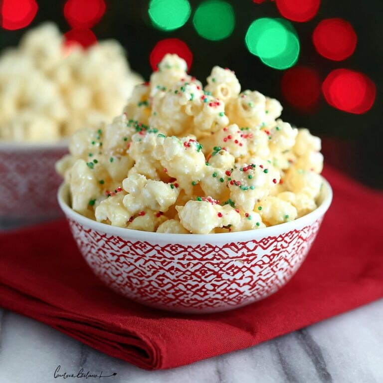 Candied Puff Corn (Christmas Crack) Recipe