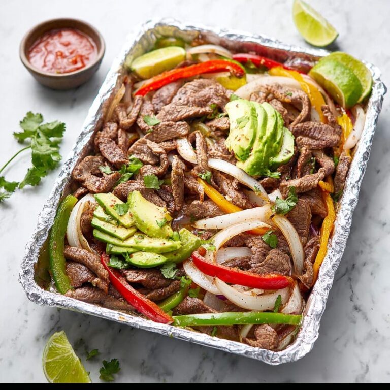 Sheet Pan Steak Fajitas Recipe