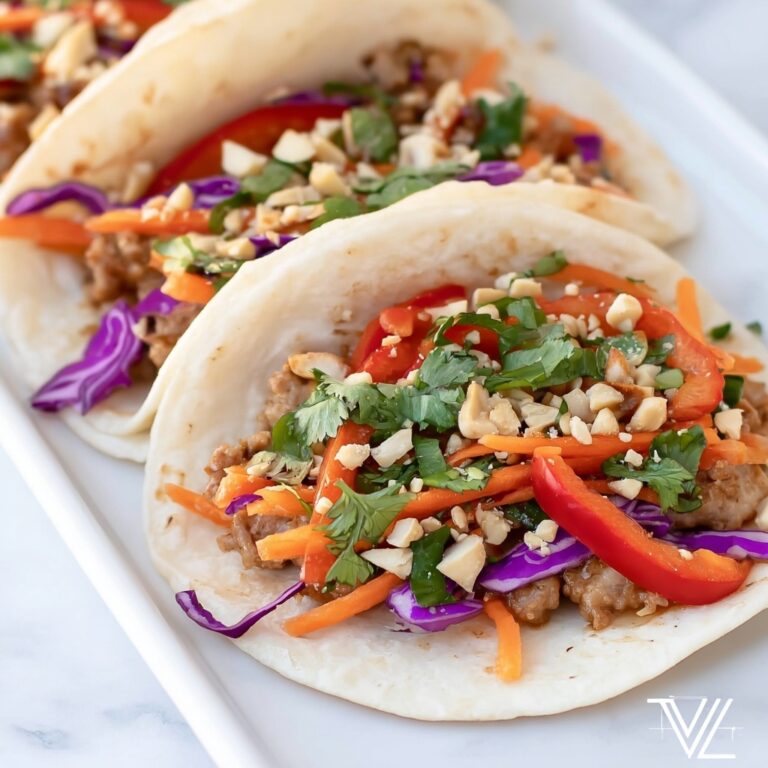 Chicken Pad Thai Tacos Recipe