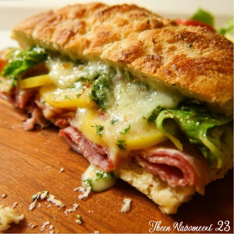 Focaccia Grinder Sandwich Recipe