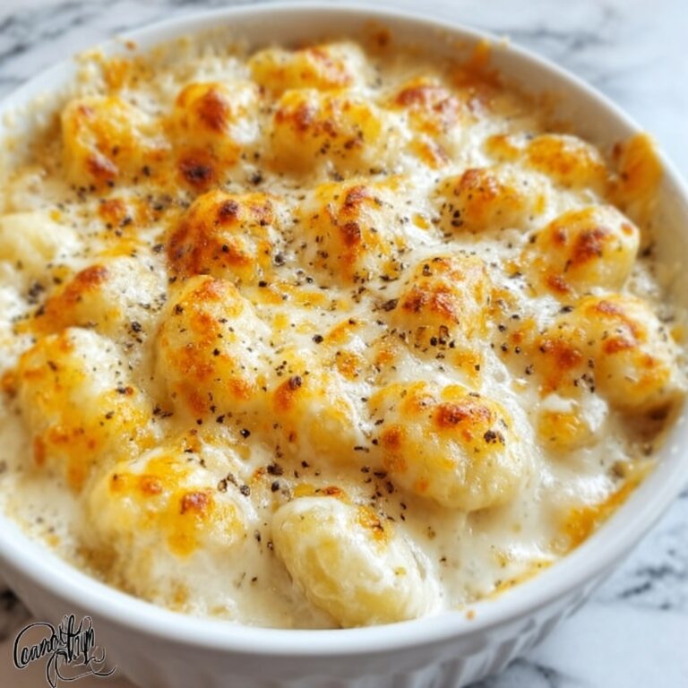 Tasty Baked Gnocchi Mac and Cheese Recipe