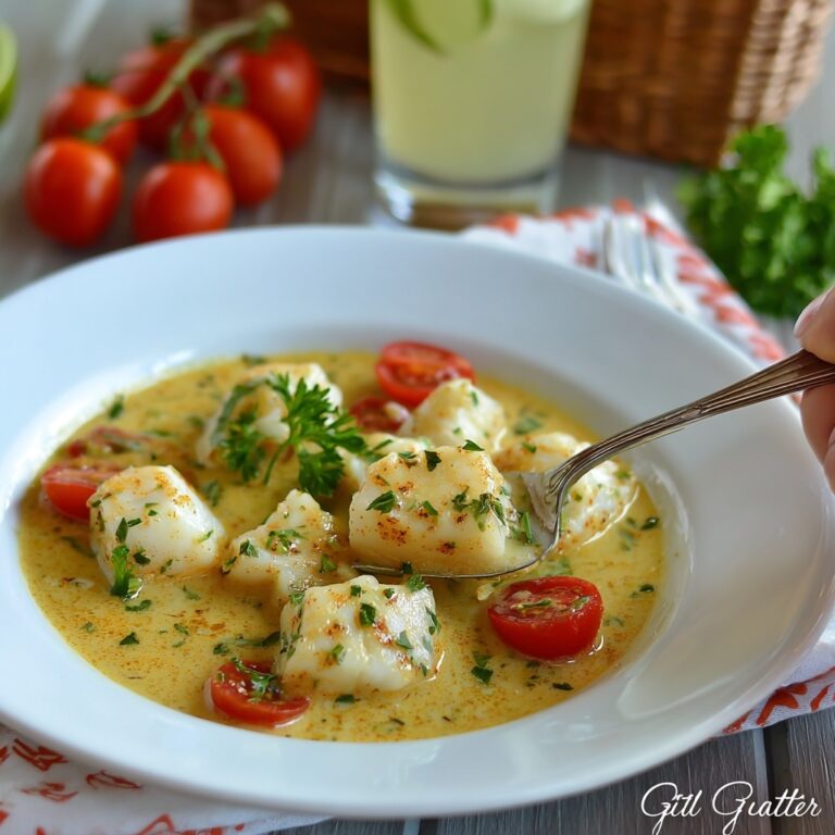 Creamy Coconut White Fish Stew Recipe