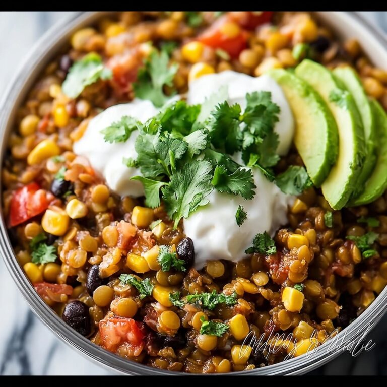 Vegetarian Mexican Lentils for Comforting Dinners Recipe