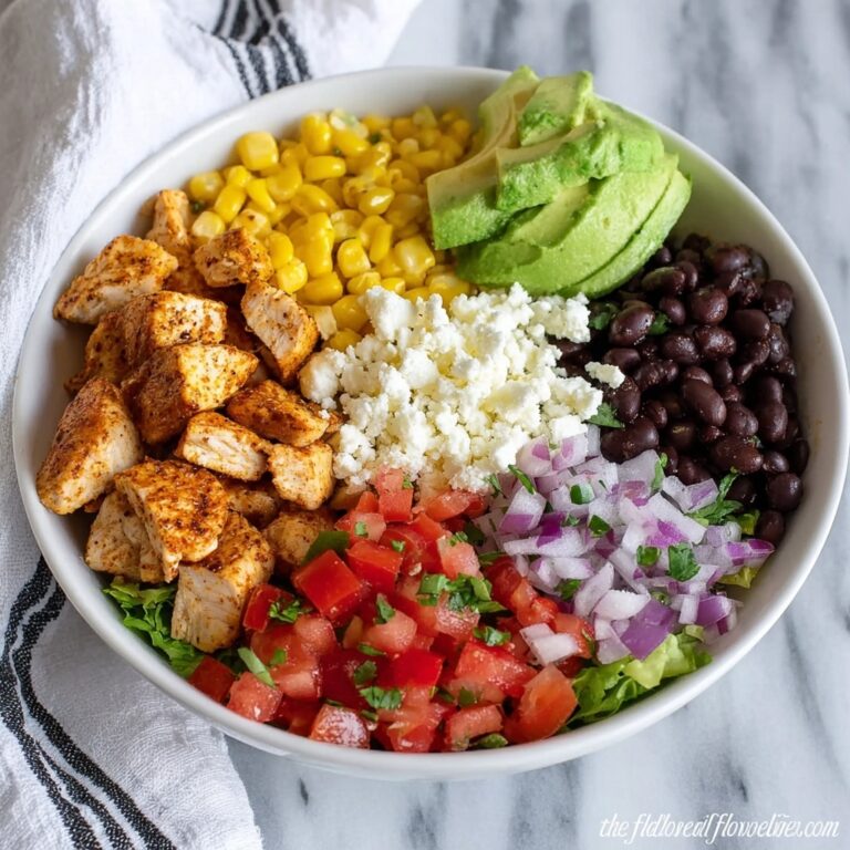 Chicken Burrito Bowl with Black Beans, Corn, and Avocado Recipe
