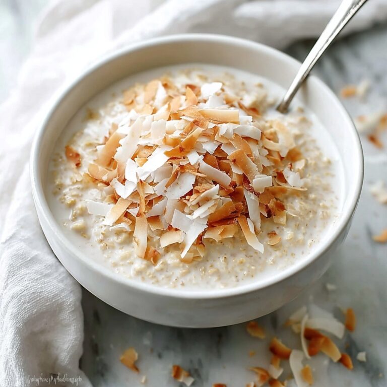 Coconut Cream Pie Overnight Oats Recipe
