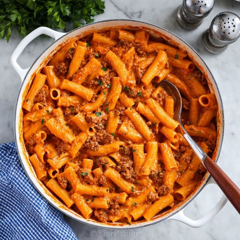 Creamy Ground Beef Pasta Recipe