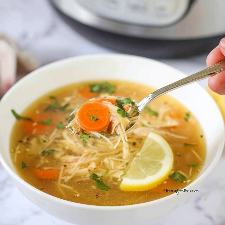 Crockpot Lemon Chicken Soup Recipe