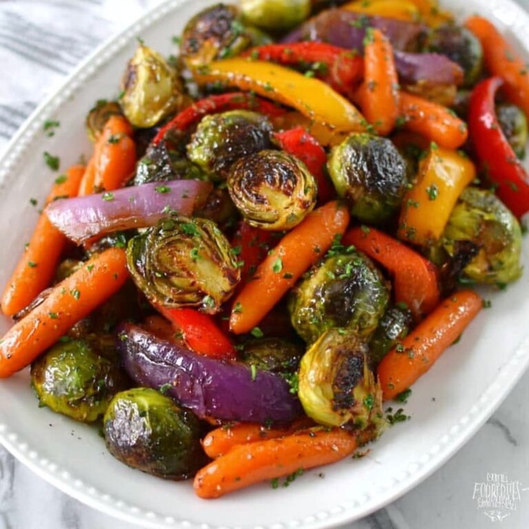 Balsamic Glazed Roasted Vegetables: Irresistibly Sweet & Savory Recipe