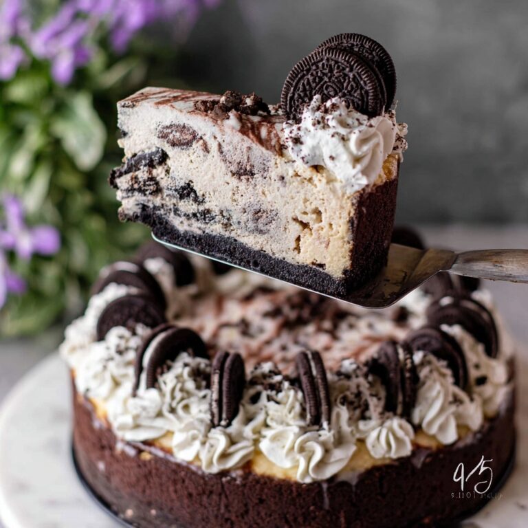 Oreo Cake Cheesecake Recipe