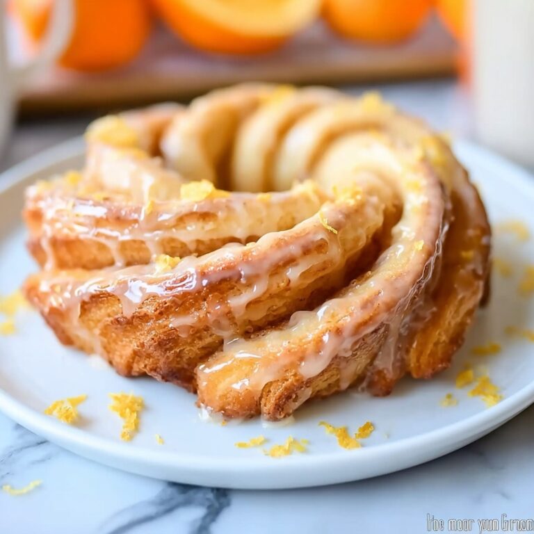 Homemade Glazed Orange Rolls Recipe