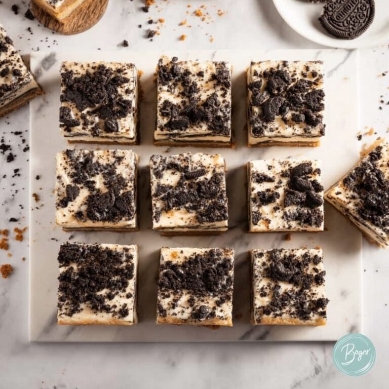 Chocolate Chip Cookie Oreo Cheesecake Bars Recipe