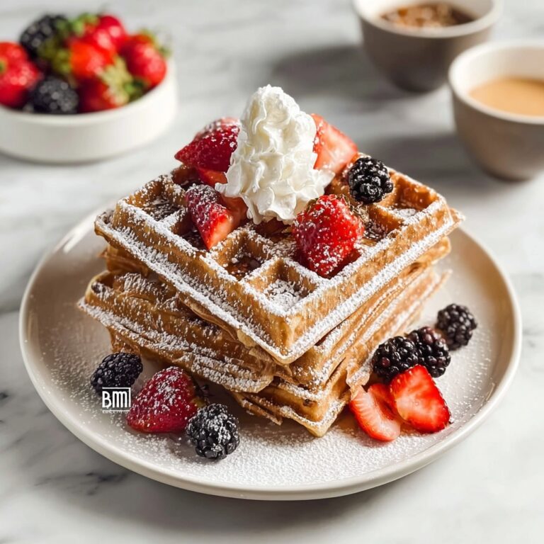Healthy Protein Waffles in 10 Minutes Recipe