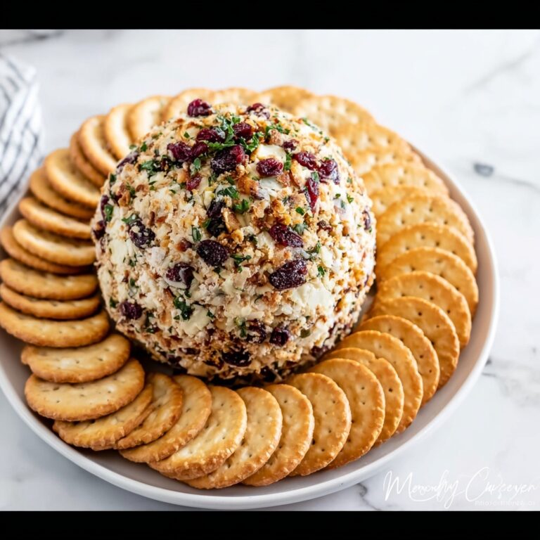 Cranberry Pecan Cheese Ball Recipe