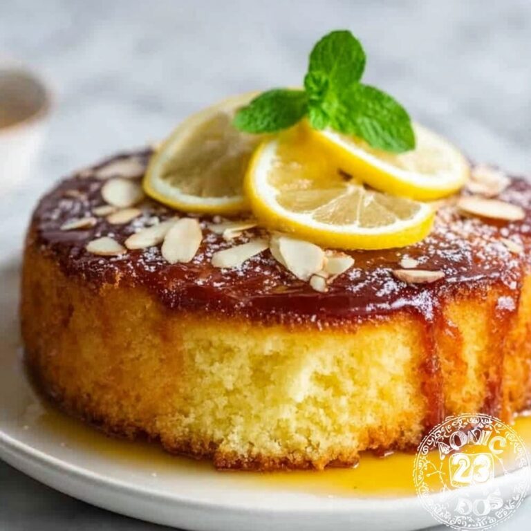 Lemon Almond Flourless Cake Recipe