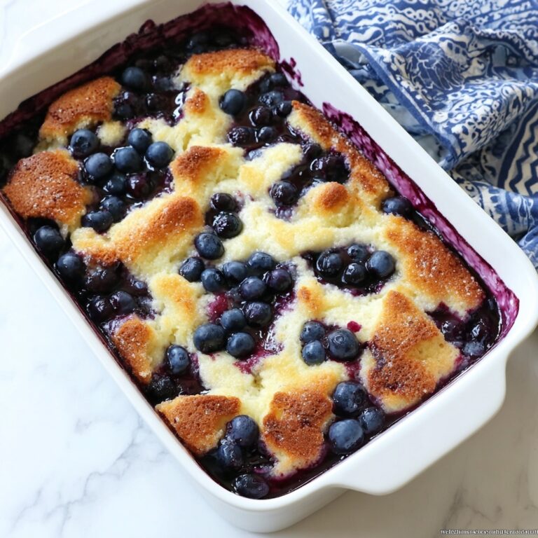 Overnight Blueberry French Toast Casserole Recipe