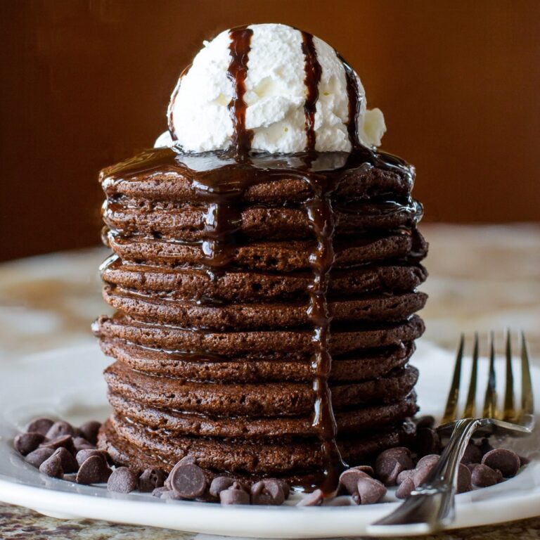 Delicious Chocolate Protein Pancakes Recipe