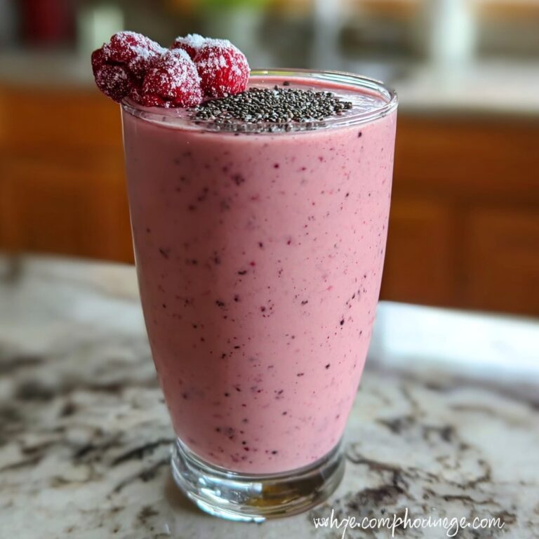 Delicious Cherry Smoothie for Quick Gut Health Boost Recipe