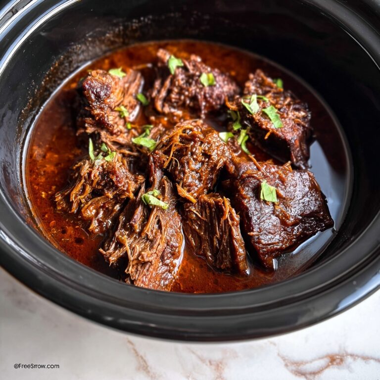 Slow Cooker 4-Ingredient Holiday BBQ Pork Recipe