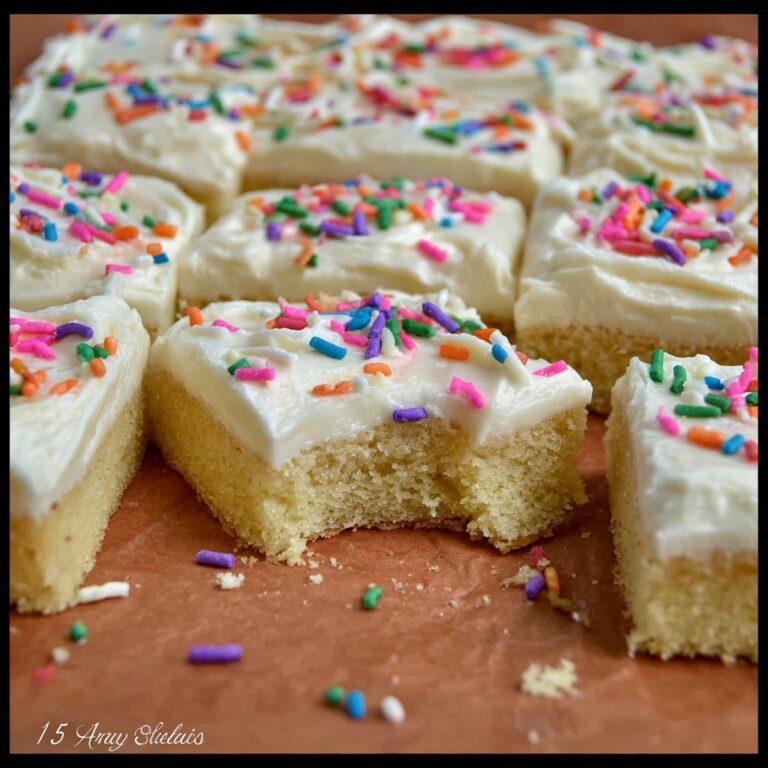 Frosted Sugar Cookie Bars Recipe