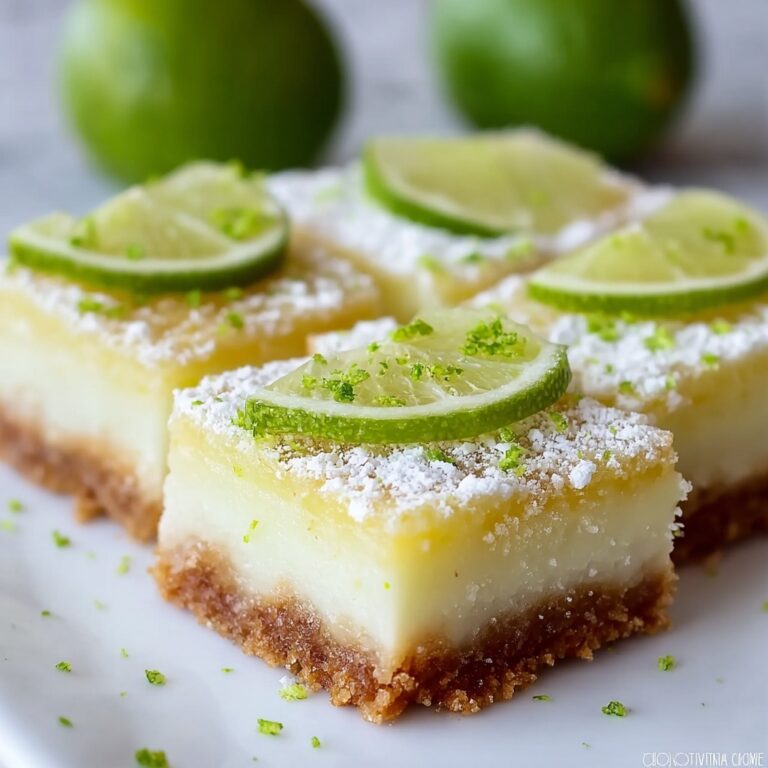 Key Lime Bars Recipe