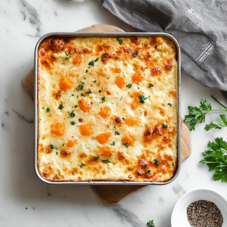 Easy Butternut Squash and Cauliflower Casserole Recipe