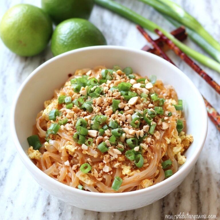 Spicy Vegetable Pad Thai Recipe