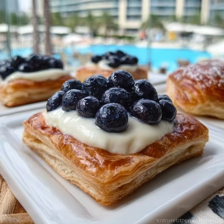 Decadent Blueberry Cream Cheese Danish Recipe