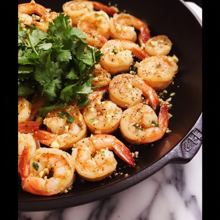 Hawaiian Style Garlic Shrimp Recipe
