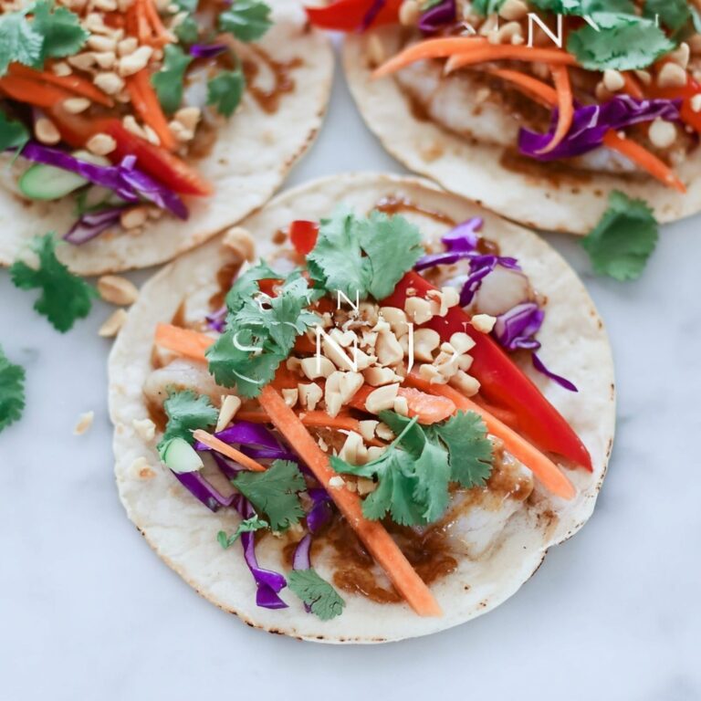 Chicken Pad Thai Tacos Recipe