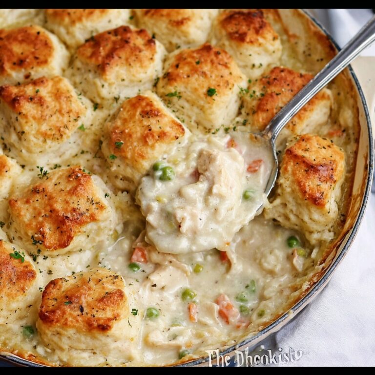 One Pan Chicken and Biscuits Recipe