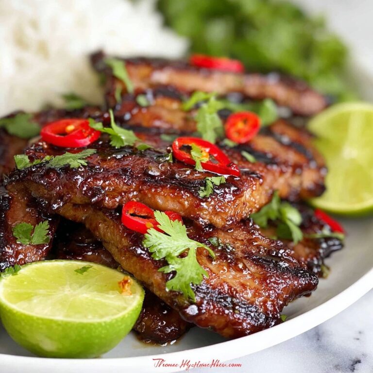 Thai Grilled Chicken (Gai Yang) with Coconut Rice and Thai Dipping Sauces Recipe
