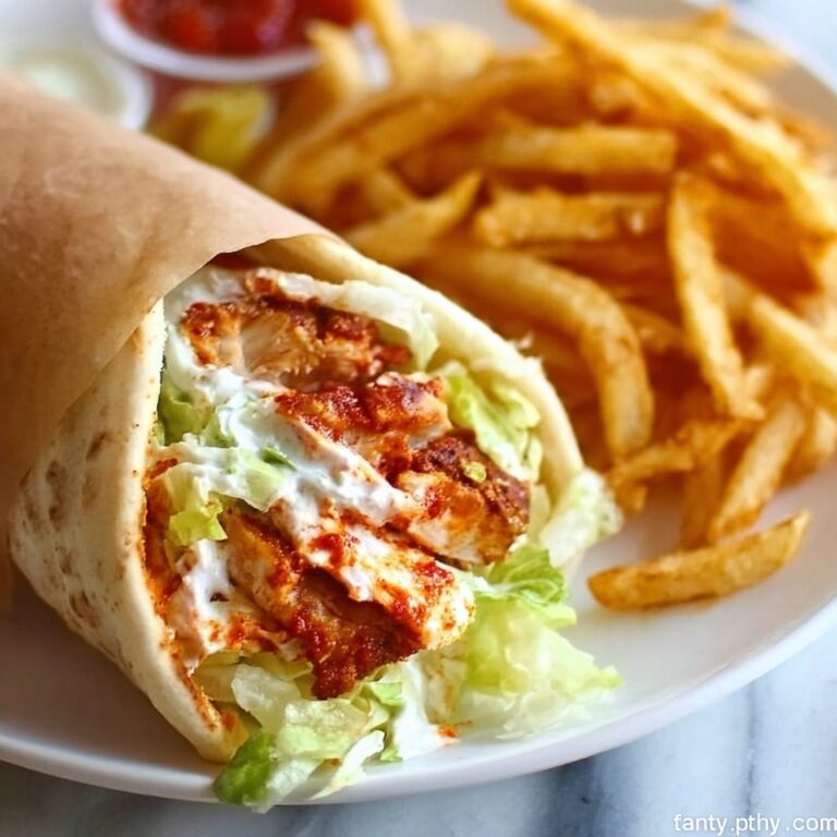 Portuguese-Style Chilli Chicken Wrap Recipe