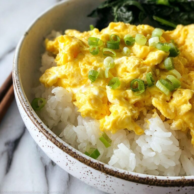 Miso Scrambled Eggs with Bok Choy Recipe