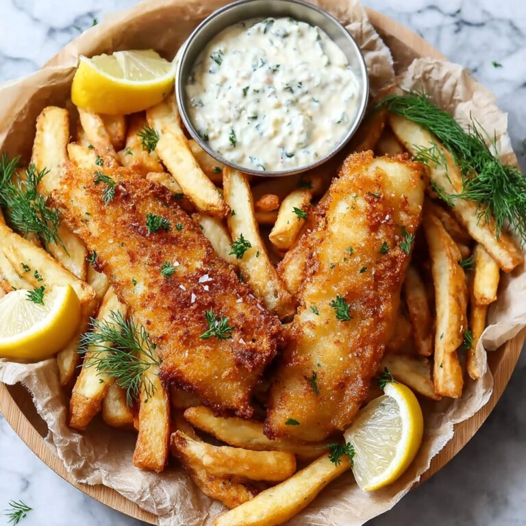 Crispy Beer Battered Fish and Chips (Pub-Style Recipe) Recipe
