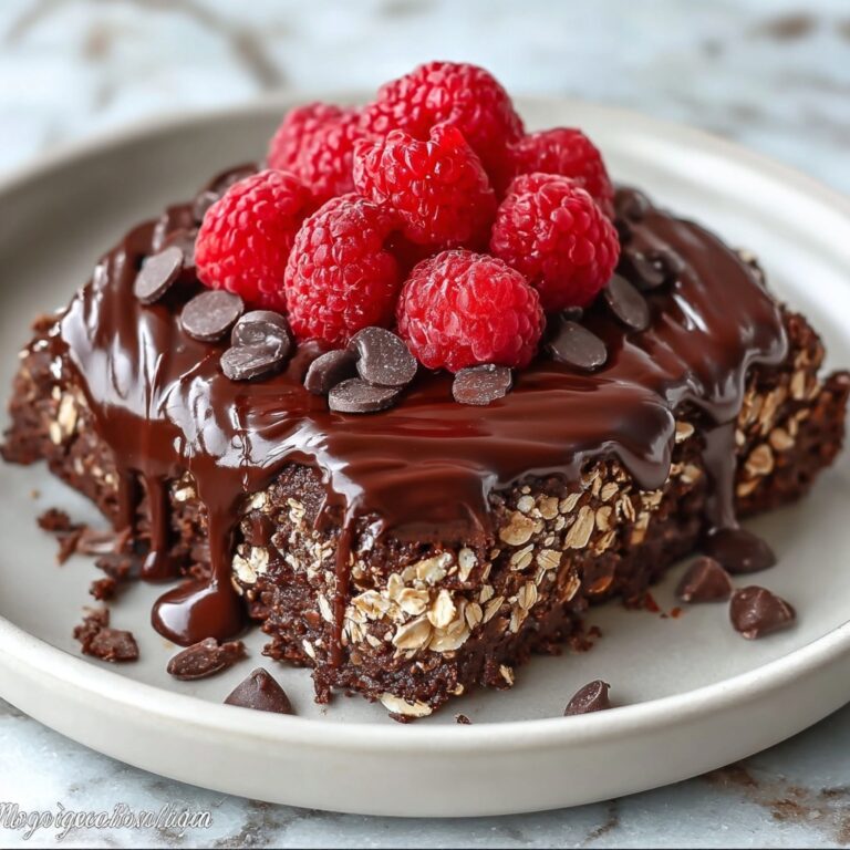 Fudgy Chocolate Baked Oats for Ultimate Breakfast Bliss Recipe