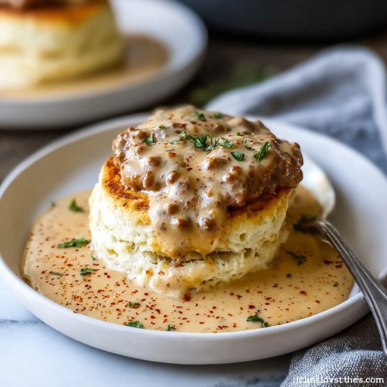 Biscuits and Chorizo Gravy: A Comforting Breakfast Twist Recipe