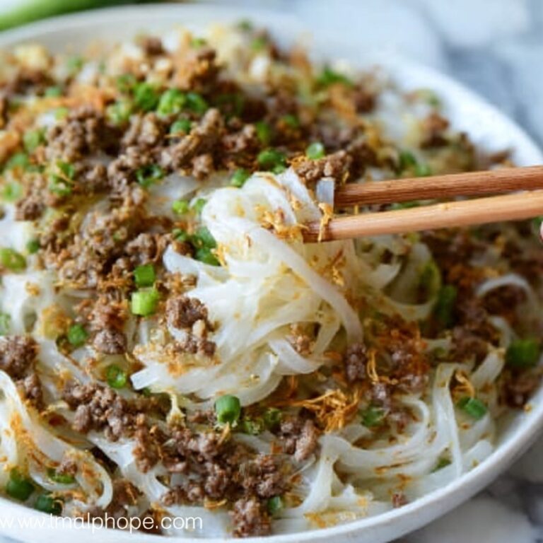 Sticky Hoisin Beef Noodle Bowl Recipe