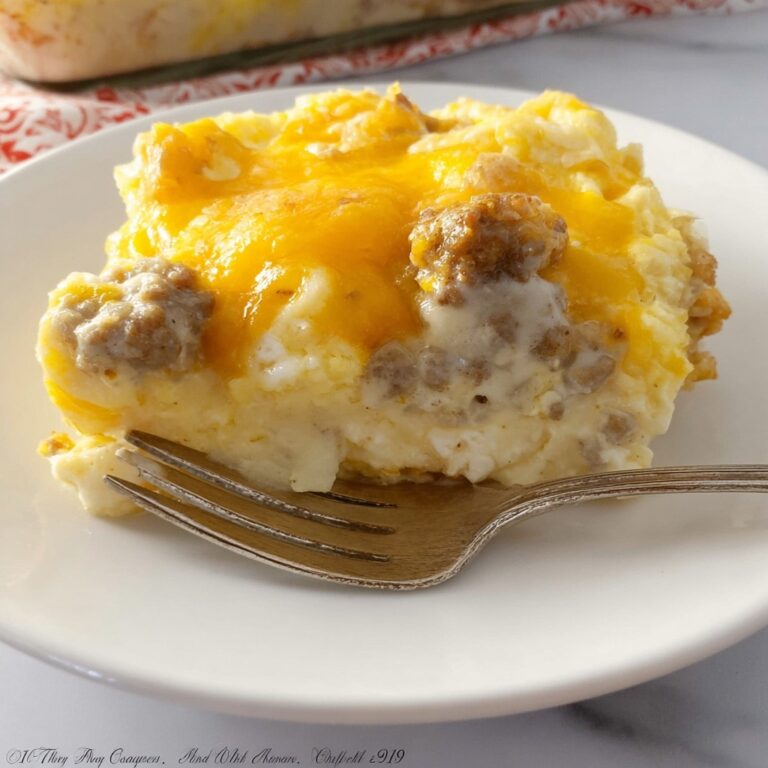 Biscuits and Gravy Casserole Recipe