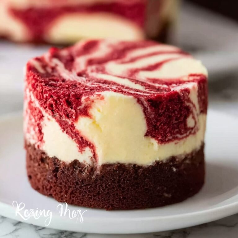 Red Velvet Cheesecake Swirl Cake Recipe