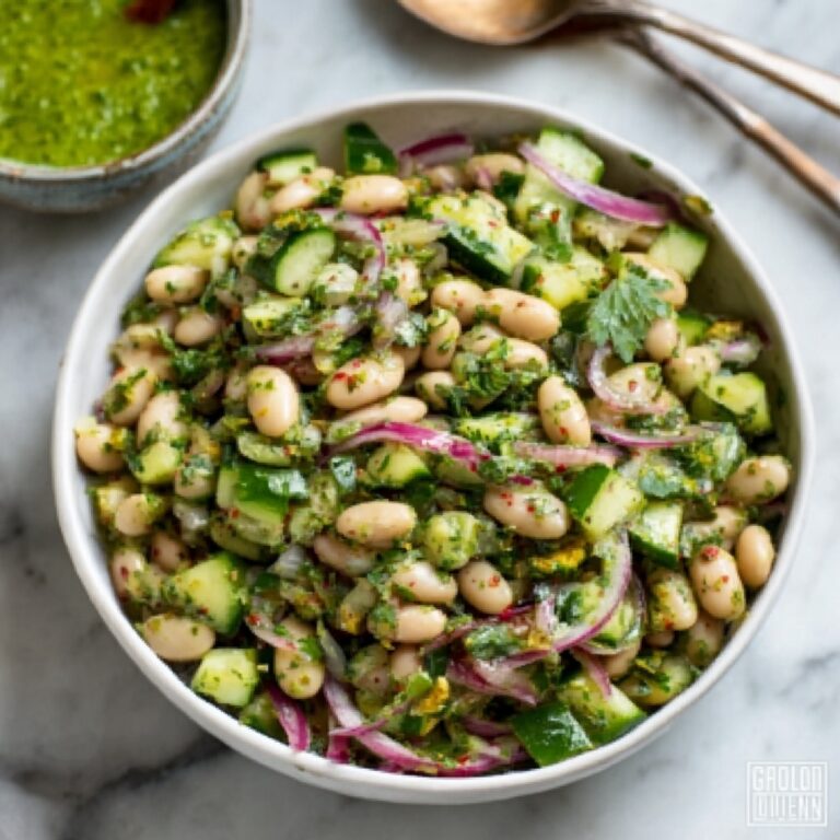 Marinated Cilantro Lime Bean Salad Recipe