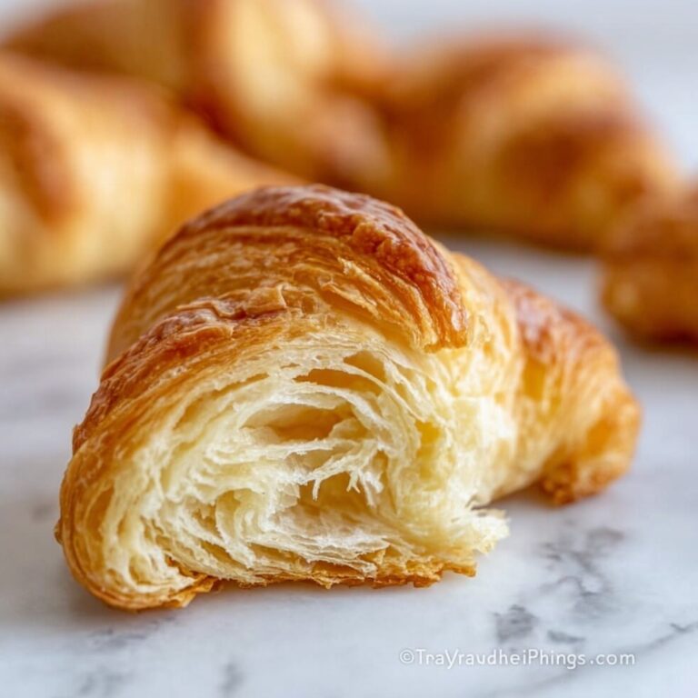 Homemade Flaky Croissants Recipe