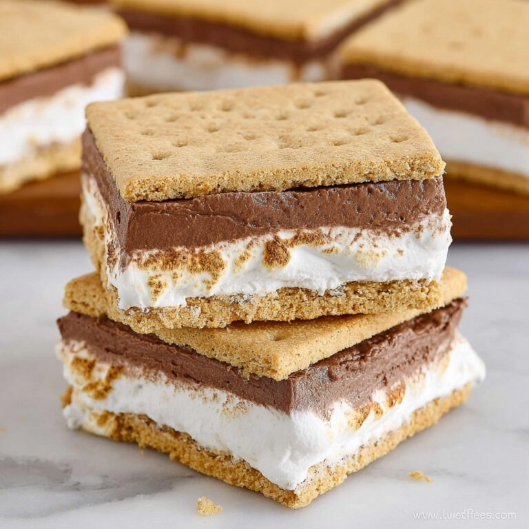Frozen S’mores Dessert Sandwiches Recipe