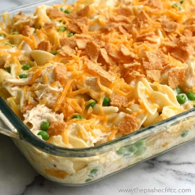 Easy Chicken Noodle Casserole Recipe
