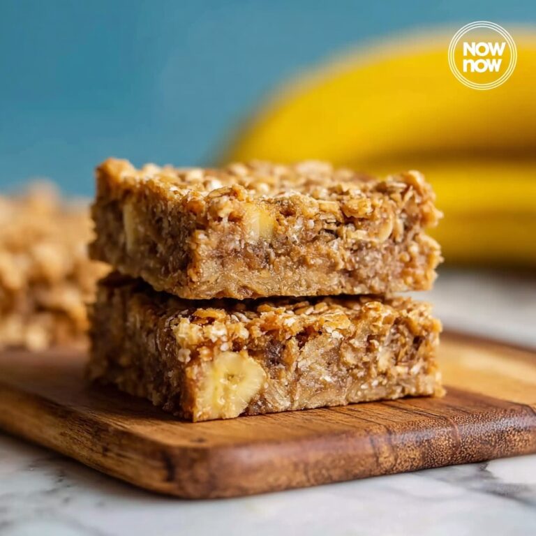 Irresistible Banana Oatmeal Bars Recipe