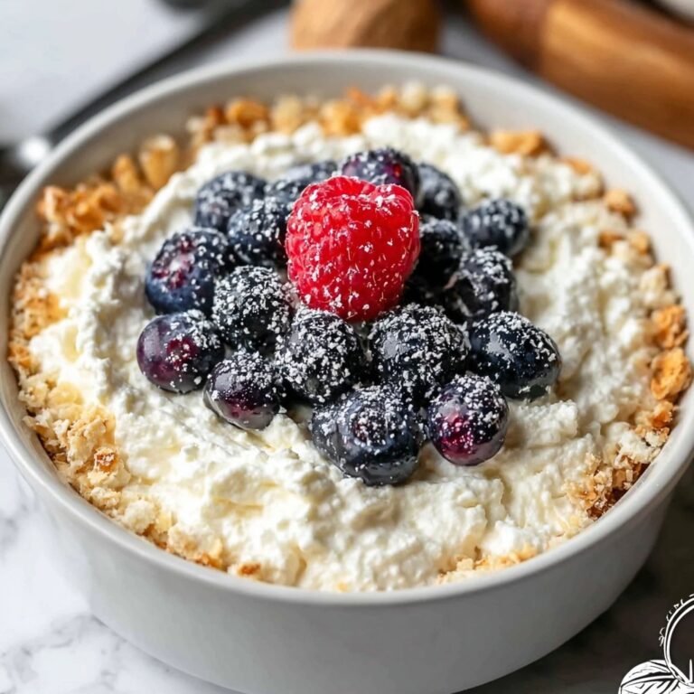 Blueberry Cottage Cheese Breakfast Bake Recipe