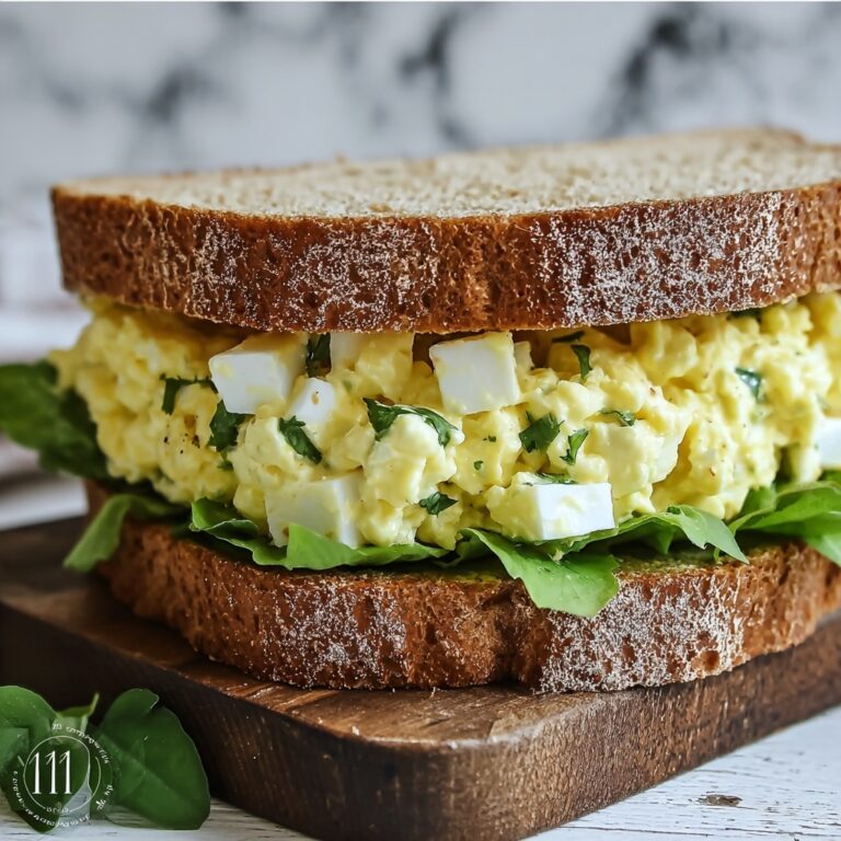Quick 10-Minute Egg Salad Sandwich Recipe