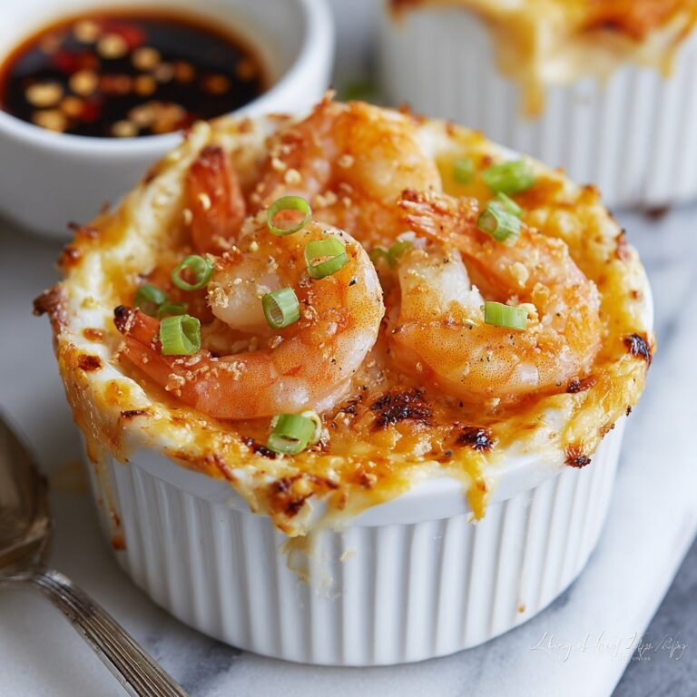 Steamed Shrimp Dumplings in Ramekins Recipe