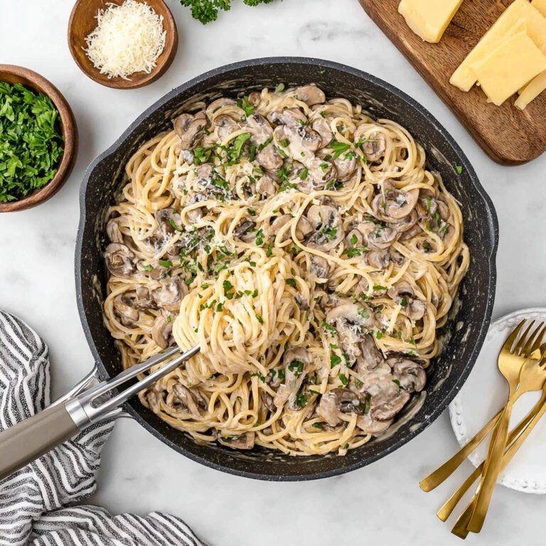 Creamy Mushroom Pasta Recipe