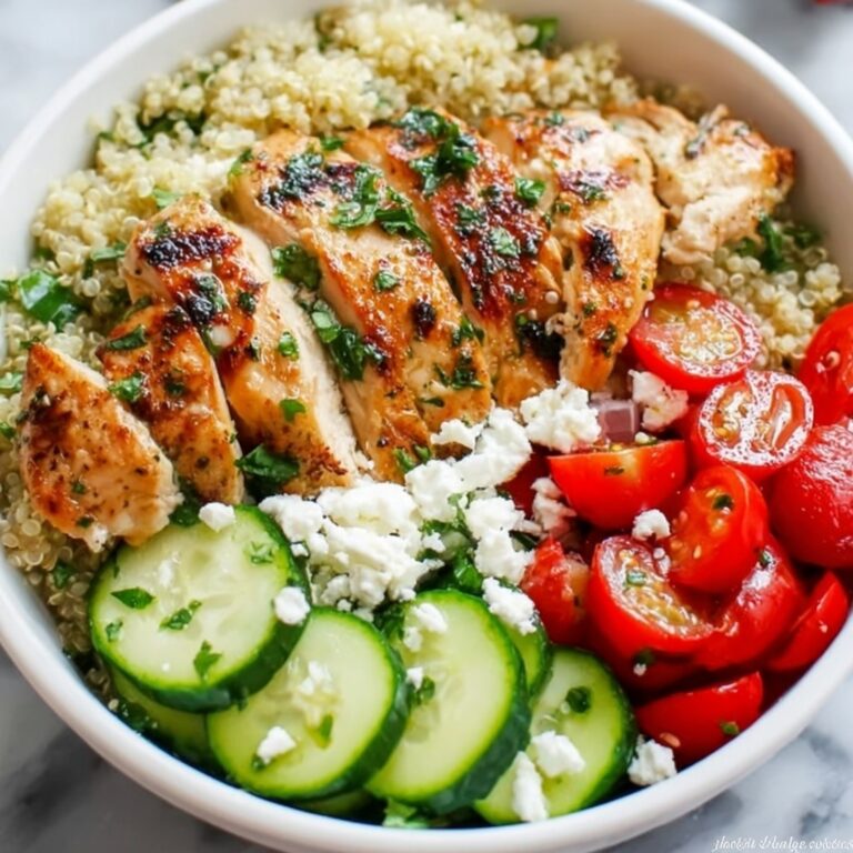 Grilled Chicken Quinoa Bowls Recipe